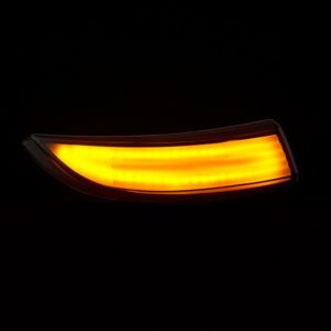 Τρεχούμενα led φλας για καθρέφτες για Ford Fiesta (2008-2018), B-Max (2012+) – φιμέ με τρεχούμενο φλας – σετ 2τμχ.