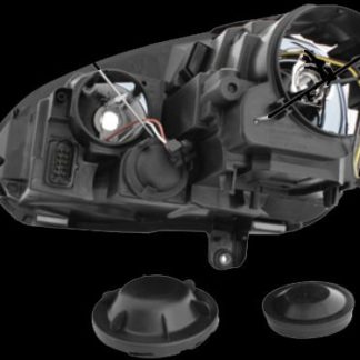 Φανάρια εμπρός για Vw Golf 5 - GTI design , χωρίς λάμπες (Η7) - σετ 2τμχ.
