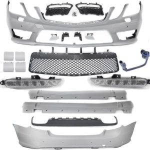 Body kit για Mercedes W212 E-Class (2009-2013) – AMG packet με απολήξεις