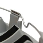 Τάσια Leoplast Run ασημί / μαύρο - 14" ιντσών - 4τμχ.