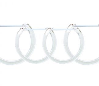 Δαχτυλίδια angel eyes για BMW E46 με ανακλαστήρα sedan, combi (1998-2005) / E46 coupe (1998-2003) - U-Design με δύο χρώματα