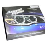 Δαχτυλίδια angel eyes για  BMW E46 με προτζέκτορα sedan, combi (1998-2005) / E46 coupe (1998-2003) - U-Design