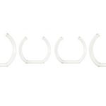 Δαχτυλίδια angel eyes για  BMW E90 - U-Design Crystal λευκά