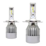 Led φώτα Η4 για μεσαία και μεγάλα φώτα - 7600 lumen , 36 Watt 6000K - 2τμχ.