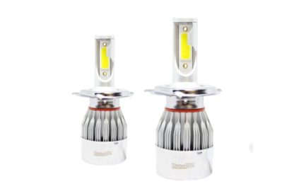 Led λάμπες H4 για μεσαία και μεγάλα φώτα 7600 lumen , 36 Watt - COB 6000K - 2τμχ.