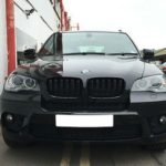 Μάσκα για BMW X5  E70 / X6 E71 (2007+) - διπλές γυαλιστερές - 2τμχ.