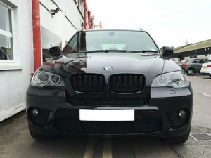 Μάσκα για BMW X5  E70 / X6 E71 (2007+) – διπλές γυαλιστερές – 2τμχ.