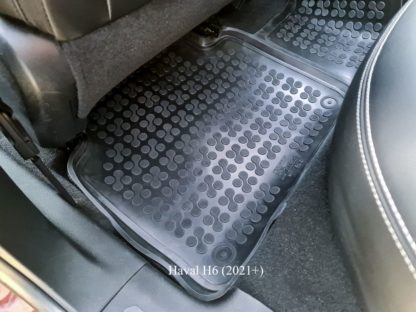 Λαστιχένια πατάκια Rezaw Plast για Honda CR-V (2018+) - τύπου σκαφάκι - 3τμχ.