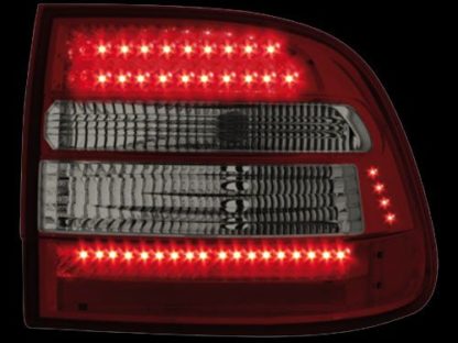 Πίσω φανάρια led για Porsche Cayenne (2003-2007) - φιμέ φλας - σετ 2τμχ.