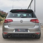 Diffuser πίσω προφυλακτήρα για Volkswagen Golf 7 - GTI V2 Style