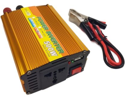 Inverter αυτοκινήτου 12v σε 220v - 500W