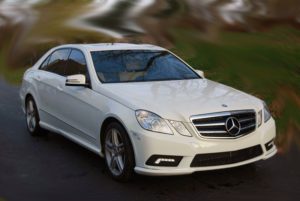 Μάσκα για Mercedes W212 E-Class (2009+) – μάυρη με πλαίσιο χρωμίου