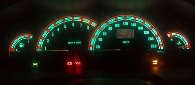 Φωτιζόμενο κοντέρ Fiat Bravo / Brava / Marea