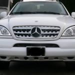 Μάσκα για Mercedes ML W163 (W164 design) (1998-2005) - χρώμιο
