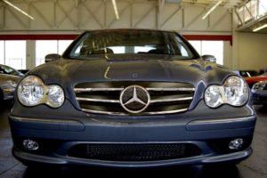 Μάσκα για Mercedes    W203 (2000-2007) – CL look μαύρη