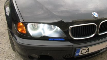 Δαχτυλίδια angel eyes για BMW E46 (1998-2005) με 66 led - Λευκό χρώμα