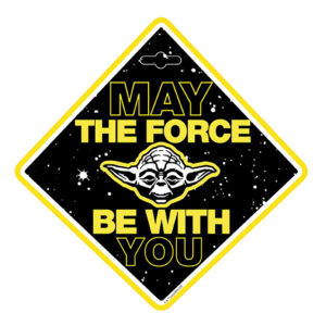 BABY ON BOARD ΕΝΔΕΙΞΗ STAR WARS YODA AMIO – 1 ΤΕΜ.