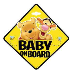 BABY ON BOARD ΕΝΔΕΙΞΗ WINNIE THE POOH AMIO – 1 ΤΕΜ.