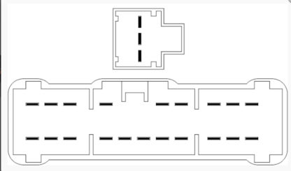 Διακόπτης για HONDA FIT 07-08 / JAZZ 07-08 / CITY 20 επαφών