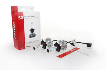 H4 SX SERIES 6/18V 40W 6.000K 3.200lm LED (ΜΕ ΨΥΚΤΡΑ - ΧΩΡΙΣ ΑΝΕΜΙΣΤΗΡΑΚΙ) 2ΤΕΜ.