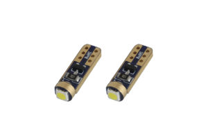 T5 ΛΑΜΠΑΚΙ STANDARD LED 12V – 0,5W – 5600K – 1 LED (ΛΕΥΚΟ/ΨΥΧΡΟ) AMiO – 2 ΤΕΜ.