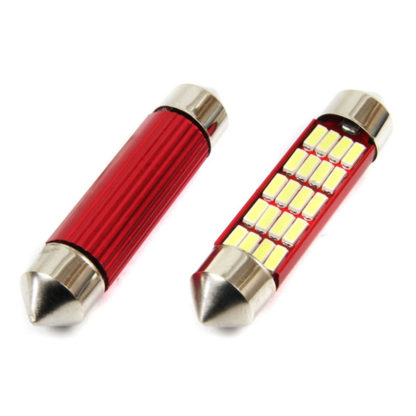 ΛΑΜΠΑΚΙΑ ΠΛΑΦΟΝΙΕΡΑΣ 41mm 12V 5.600K 20xSMD 4014 LED CAN-BUS AMIO - 2 ΤΕΜ.