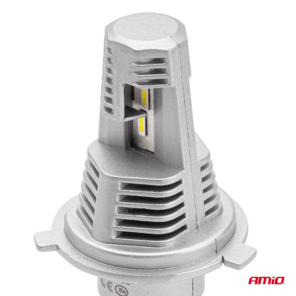 ΛΑΜΠΕΣ LED H4 10-16V 40W 6.500K 4400lm (ΨΥΚΤΡΑ) X1 AMIO - 2ΤΕΜ.