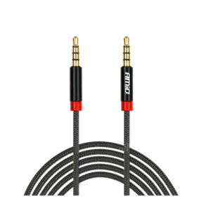 ΚΑΛΩΔΙΟ ΣΥΝΔΕΣΗΣ AUX MINI JACK>JACK 3,5mm 250cm ΑMiO – 1 TEM.