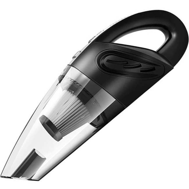 Ηλεκτρικό Σκουπάκι Αυτοκινήτου - Σπιτιού Επαναφορτιζόμενο Με Θήκη Μεταφοράς 120W R-6053 1 Τεμάχιο