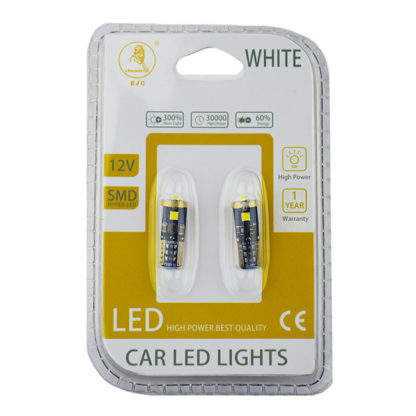 Λάμπες T10 3 Led Canbus 12/24 W5W 600567 2Τμχ