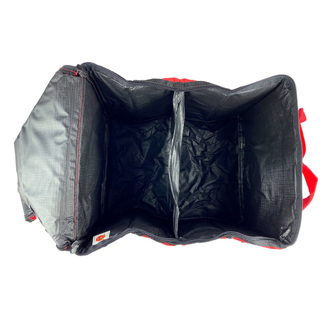 Τσάντα Οργάνωσης Πορτ-Παγκάζ Αυτοκινήτου Πτυσσόμενη Με Φερμουάρ Και Τσέπες Looney Tunes Sylvester & Tweety Κόκκινη-Μαύρη 30x39x24cm 1 Τεμάχιο