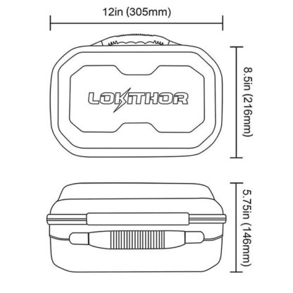 Προστατευτική Θήκη Eva Lokithor Για Το Lokithor JA301 / JA302 LO-CASE001