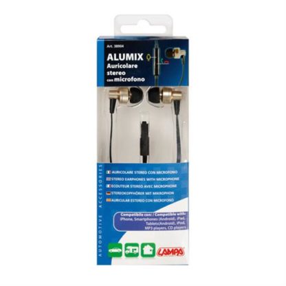Ακουστικά με Μικρόφωνο ALUMIX 120cm