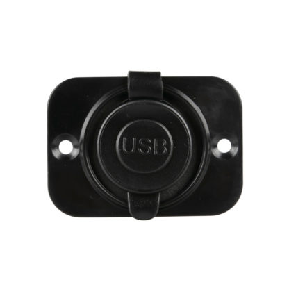 ΠΡΙΖΑ USB ΜΕ ΚΑΠΑΚΙ ΚΑΙ 2 ΘΥΡΕΣ USB (A+C) 12/24V 3000mA 15W ΜΑΥΡΗ FAST CHARGE LAMPA - 1 TEM.