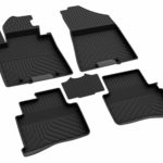 Πατάκια μαρκέ λάστιχο σε σκαφάκια μαύρα για Kia Sportage 2016+ S-Dizayn - 4 τεμ.