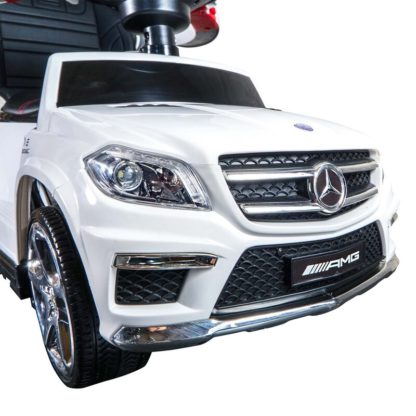 ΠΑΙΔΙΚΟ ΑΥΤΟΚΙΝΗΤΟ PUSH-CAR ΜΕ ΧΕΡΟΥΛΙ ΤΥΠΟΥ MERCEDES GL63 ΜΟΝΟΘΕΣΙΟ ΛΕΥΚΟ RACE AXION - 1 TEM.