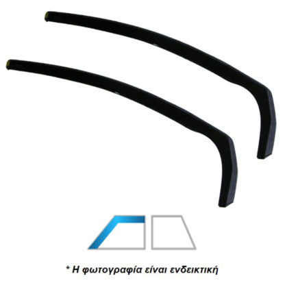 HYUNDAI I30 S/W 5D 2008-2012 ΖΕΥΓΑΡΙ ΑΝΕΜΟΘΡΑΥΣΤΕΣ ΑΠΟ ΕΥΚΑΜΠΤΟ ΦΙΜΕ ΠΛΑΣΤΙΚΟ HEKO - 2 ΤΕΜ.