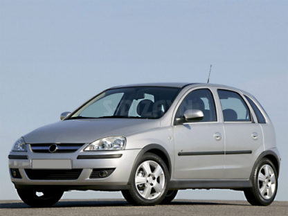 OPEL CORSA C 5D HB 00-06 TRIM ΠΑΡΑΘΥΡΩΝ ΑΝΟΞΕΙΔΩΤΟ ΑΤΣΑΛΙ ΧΡΩΜΙΟ-4ΤΕΜ