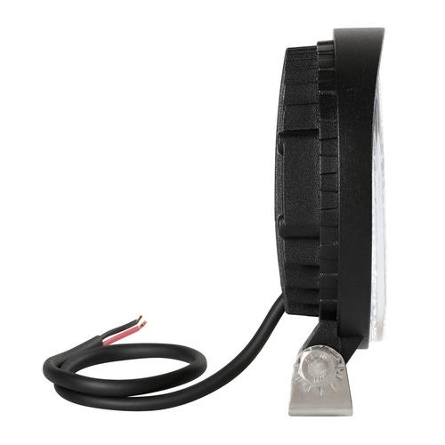 ΠΡΟΒΟΛΕΑΣ ΕΡΓΑΣΙΑΣ ΣΤΡΟΓΓΥΛΟΣ WL-16 - 6 LED 18W 10-30V (137x116x42 mm) BASIC LINE - 1 ΤΕΜ.