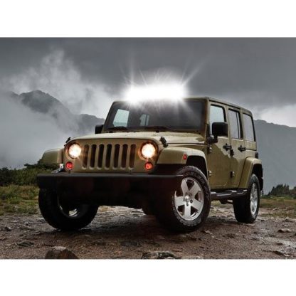 ΠΡΟΒΟΛΕΑΣ LIGHT BAR ΚΥΡΤΟΣ BL-55 8000lm 10/30V 120W 40LED ΚΑΡΦΙ/ΔΙΑΘΛΑΣΗΣ (550x115x89mm) ΜΠΑΡΑ LED -1ΤΕΜ.