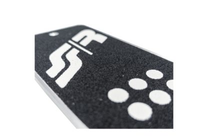 ΤΕΜΠΕΛΗΣ ΠΟΔΙΟΥ ANTI SLIP LOOK ΜΑΥΡΟ ΑΛΟΥΜΙΝΙΟΥ 195x80mm SIMONI RACING - 1 TEM.
