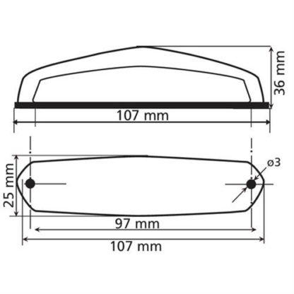 ΦΑΝΑΡΙ ΠΙΣΩ ΜΗΧΑΝΗΣ HIROX 12V 13LED 3 ΧΡΗΣΕΩΝ (ΦΩΣ ΘΕΣΕΩΣ/STOP/ΦΩΣ ΠΙΝΑΚΙΔΑΣ) ΚΟΚΚΙΝΟ -1ΤΕΜ.