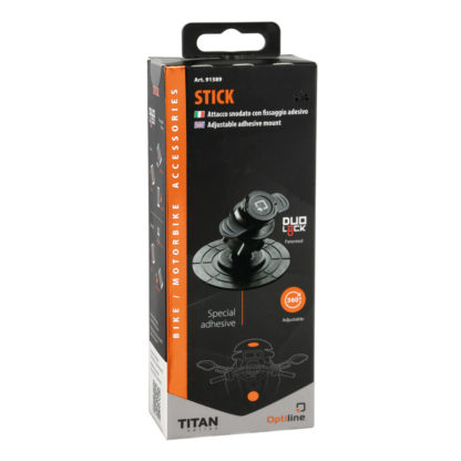 ΒΑΣΗ ΣΤΗΡΙΞΗΣ ΚΙΝΗΤΟΥ ΑΥΤΟΚΟΛΛΗΤΗ MOTO OPTI STICK 15>40mm ΜΕΤΑΛΛΙΚΗ (ΓΙΑ ΘΗΚΕΣ OPTI CASE) OPTI LINE LAMPA - 1 TEM.