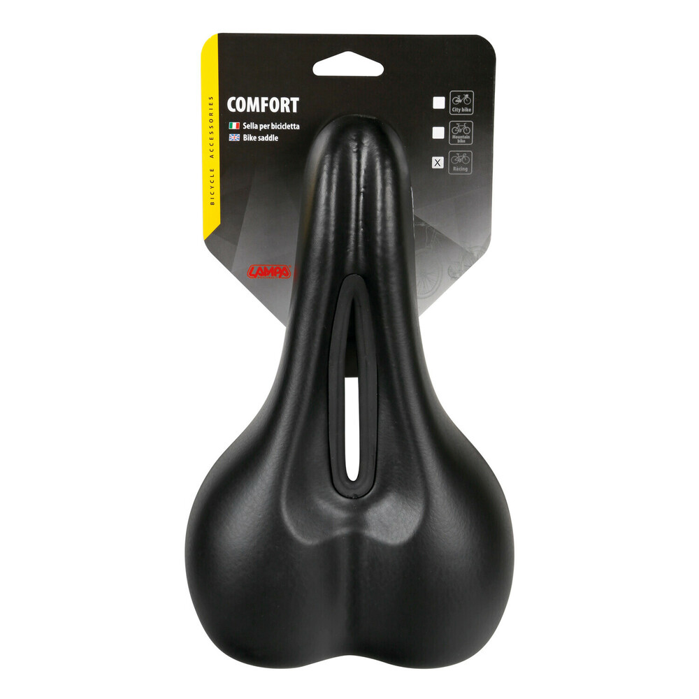 Σέλα ποδηλάτου (245x150mm/340gr) μαύρη Dynamic MTB/Racing S-11 Selle/Saddles Specialist