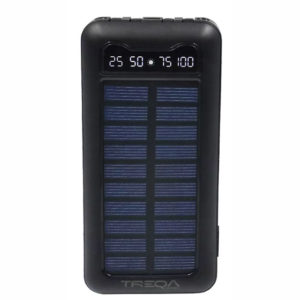 Power Bank Για Ταχυφόρτιση Ηλιακός10.000mAh Κατάλληλο Για Όλες Τις Συσκευές Που Διαθέτουν USB 1 Τεμάχιο