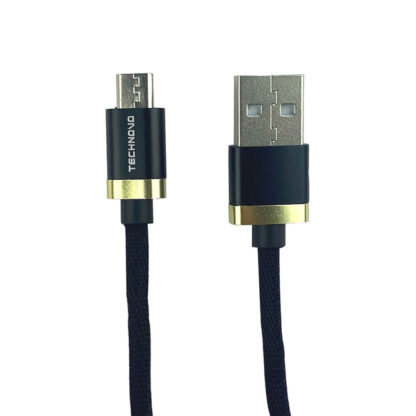 Καλώδιο Φόρτισης Και Μεταφοράς Δεδομένων USB Technovo Για Micro USB 2.4A TN-D003 1 Τεμάχιο