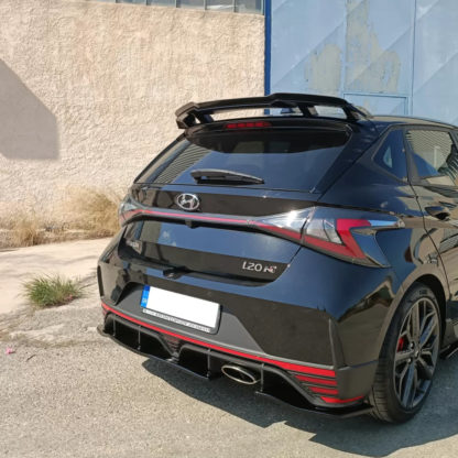 Hyundai i20 N 2020+ Επιπρόσθετη Αεροτομή Οροφής από Πολυουρεθάνη Motordrome Design - 1 τεμ.