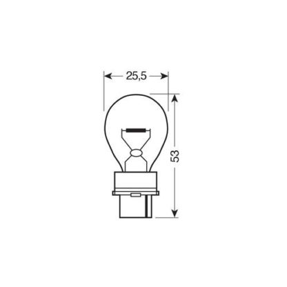 P27W 12V 27W W2,5x16d STANDAR LINE ΑΛΟΓΟΝΟΥ 10ΤΕΜ. ΚΟΥΤΙ ΓΙΑ JEEP