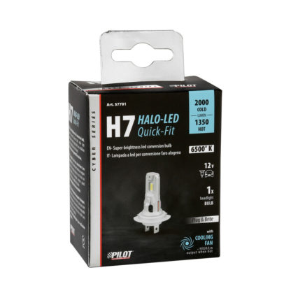 ΛΑΜΠΑ LED H7 12V PX26d 22W 2000lm/1350lm 6.500K HALO LED QUICK-FIT CYBER SERIES LAMPA - 1 ΤΕΜ