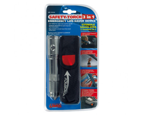 ΘΡΑΥΣΤΗΣ ΤΖΑΜΙΟΥ-ΚΟΠΤΙΚΟ ΖΩΝΗΣ-ΦΑΚΟΣ ΜΕ LED - 1 ΤΕΜ.